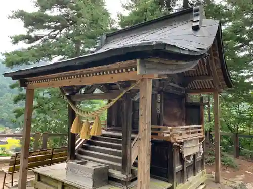 旧平瀬温泉神社の本殿・本堂