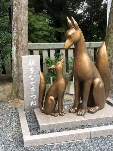 琴崎八幡宮の狛犬