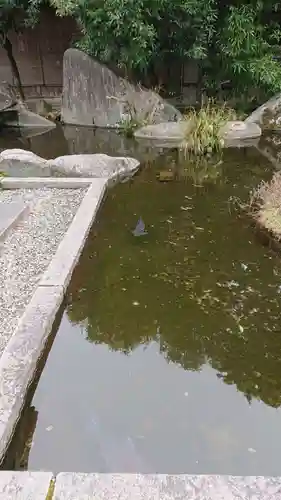 岐阜護國神社の庭園