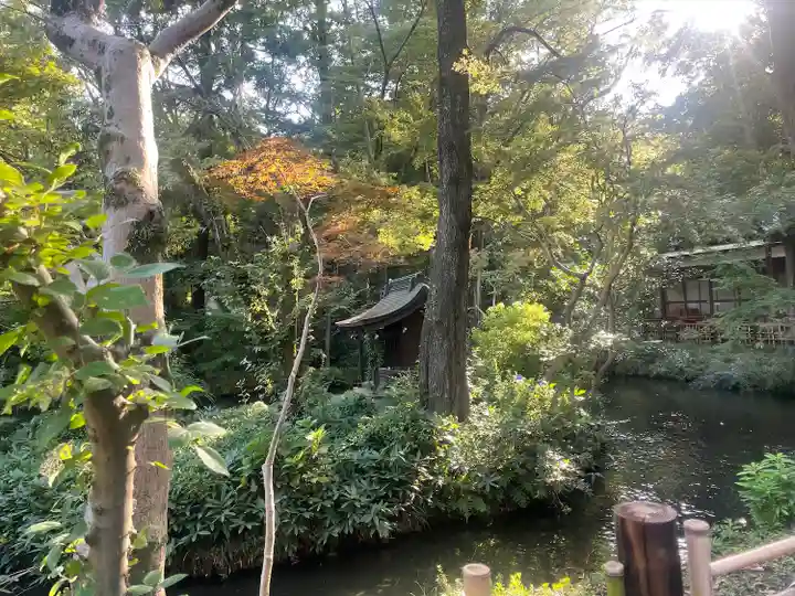 深大寺の庭園