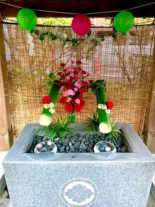 仙台大神宮の手水舎