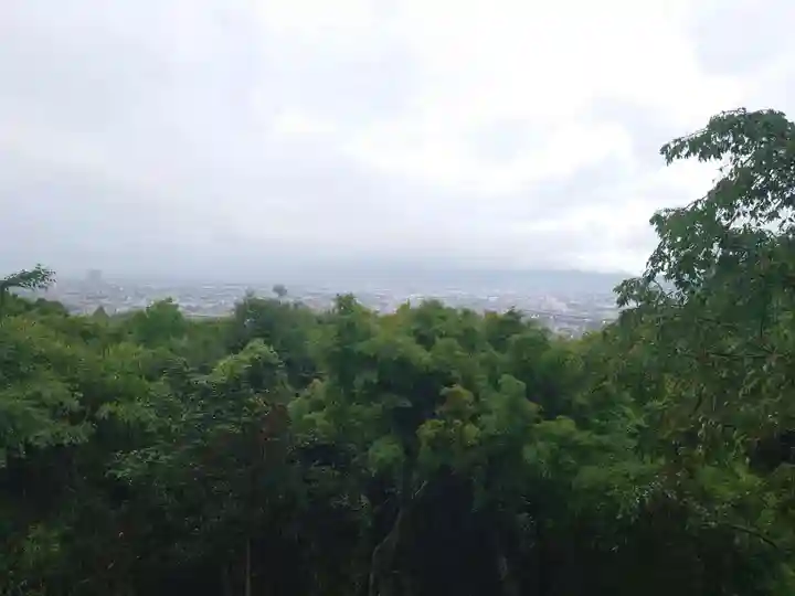 伏見稲荷大社 御膳谷奉拝所の景色