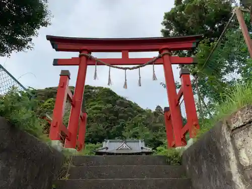 浅間神社の鳥居