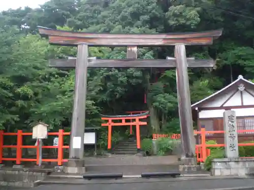 建勲神社の鳥居