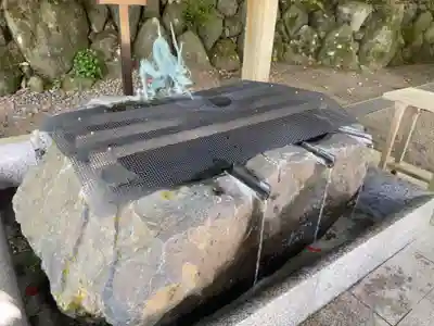 富士山東口本宮 冨士浅間神社の手水舎