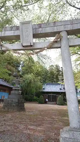 近戸神社の鳥居