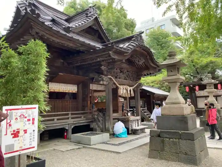 田無神社の本殿・本堂
