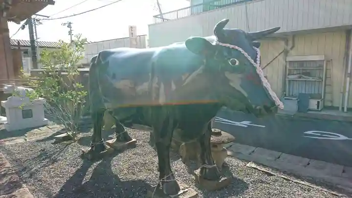 若鮨牛神社の狛犬