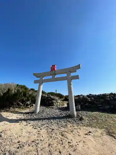 夢崎明神の鳥居