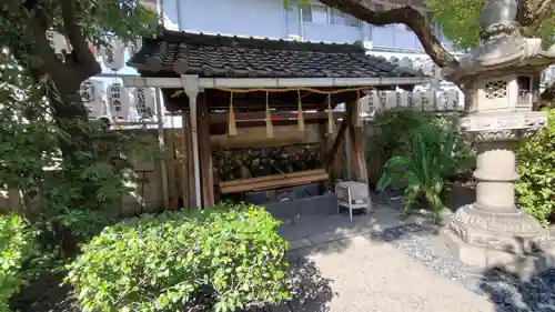 サムハラ神社の手水舎