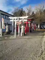元稲田神社の鳥居