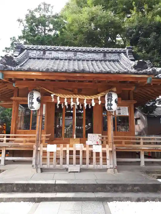 川越熊野神社の本殿・本堂