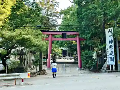 内々神社の鳥居
