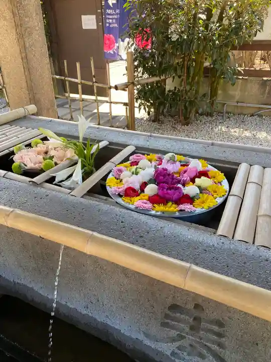 上野東照宮の手水舎