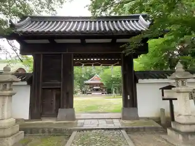 膳所神社の山門・神門