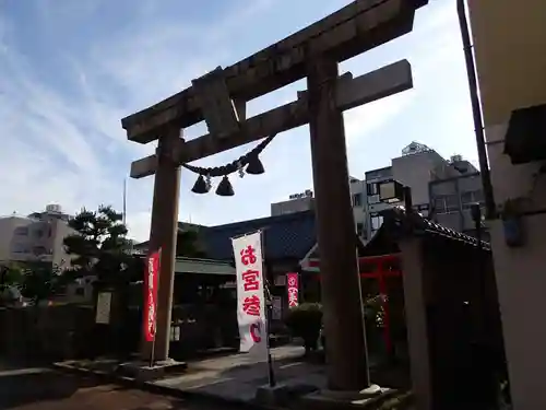 柴田神社の鳥居