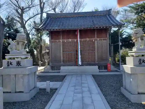 乃伎多神社（高月町東物部）の本殿