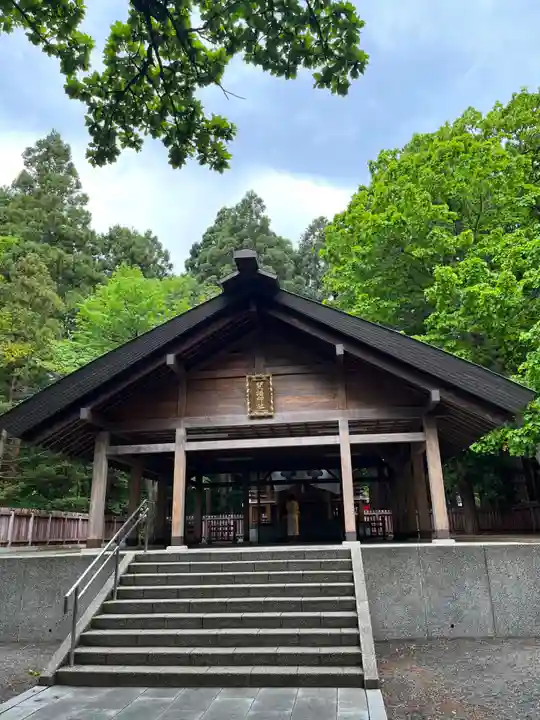 開拓神社の本殿・本堂