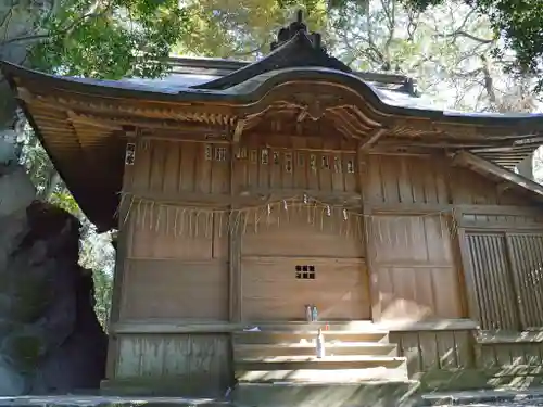 佐志能神社の本殿