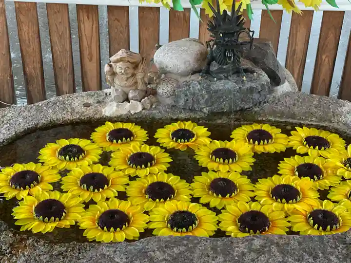別小江神社の手水舎