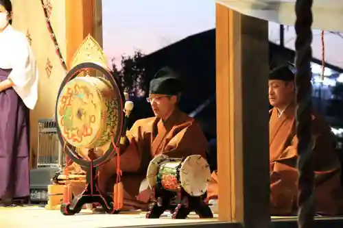 熊野福藏神社の神楽