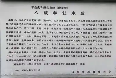 日野八坂神社の歴史