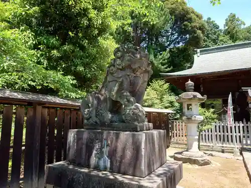 蒲生神社の狛犬