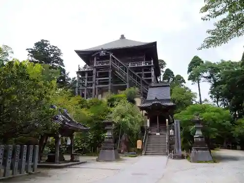 笠森寺の本殿・本堂