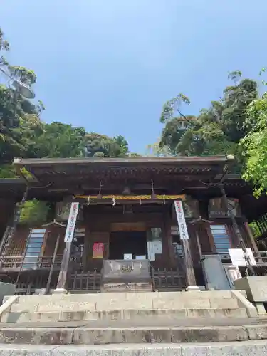 飽波神社の本殿