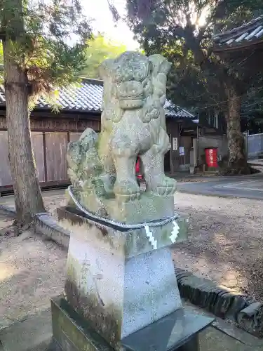 一王子神社の狛犬