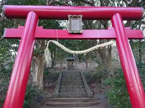 曽我浅間神社の鳥居