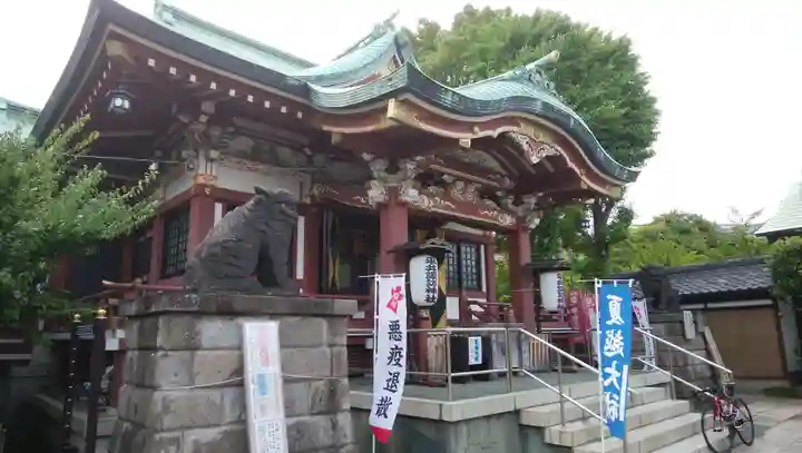 諏訪神社の本殿・本堂