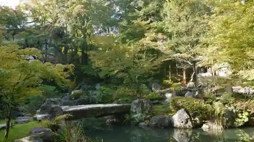 長岡天満宮の庭園