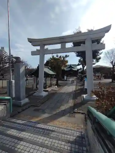 町田天満宮の鳥居