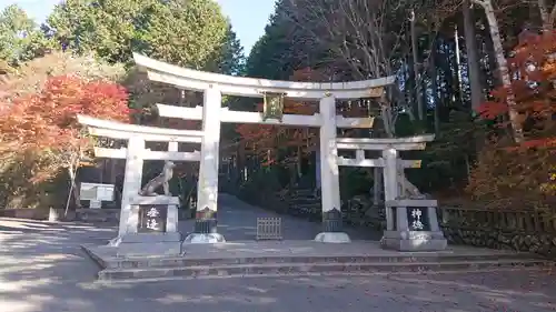 三峯神社の鳥居