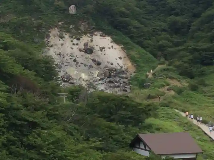 那須温泉神社の景色