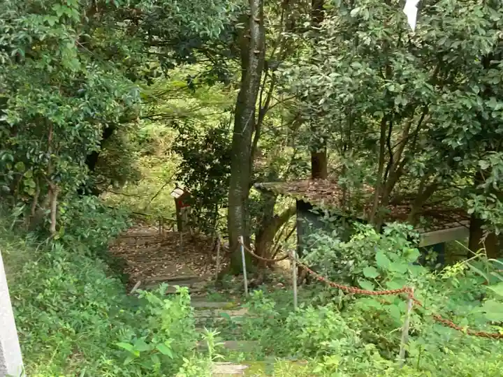 石鎚神社の景色