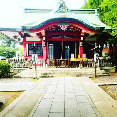市谷亀岡八幡宮の本殿・本堂