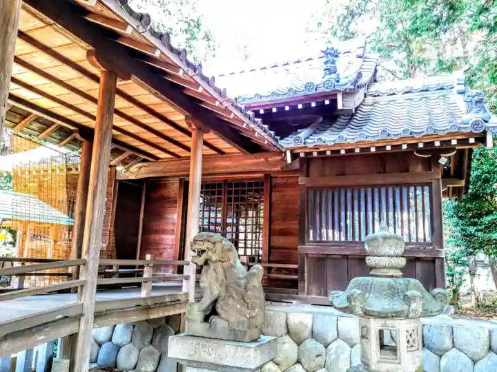 諏訪神社の本殿・本堂