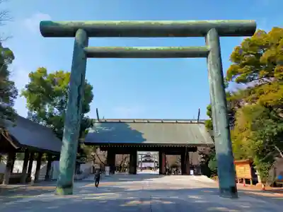 靖國神社の鳥居