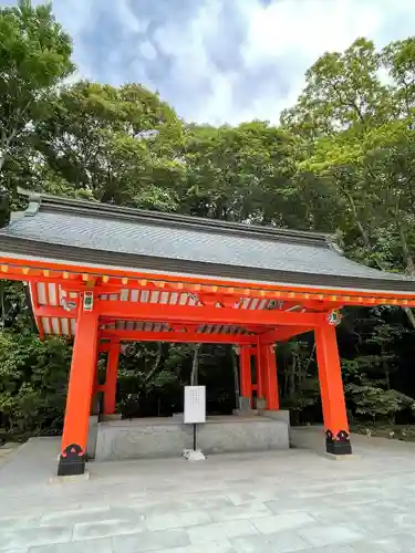 宇佐神宮の手水舎