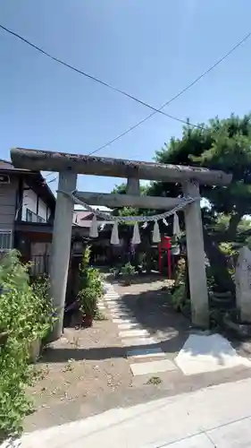 御嶽山神社の鳥居