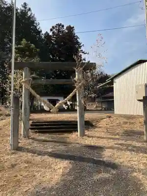 八幡宮(芳井)の鳥居