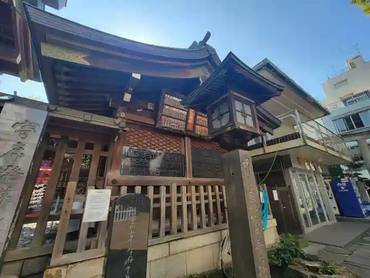 下谷神社の本殿・本堂