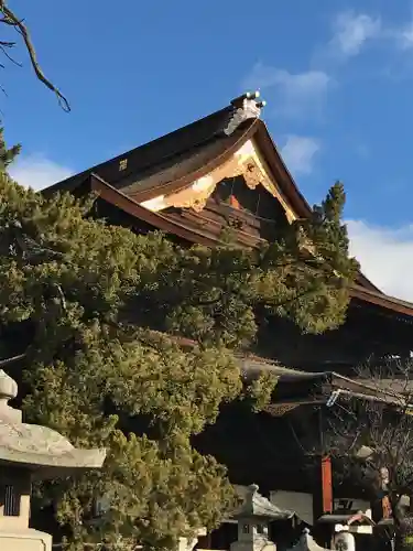 善光寺の本殿