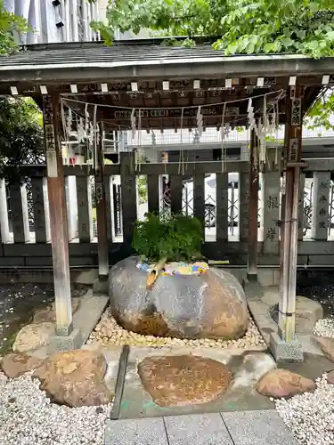 元三島神社の手水舎