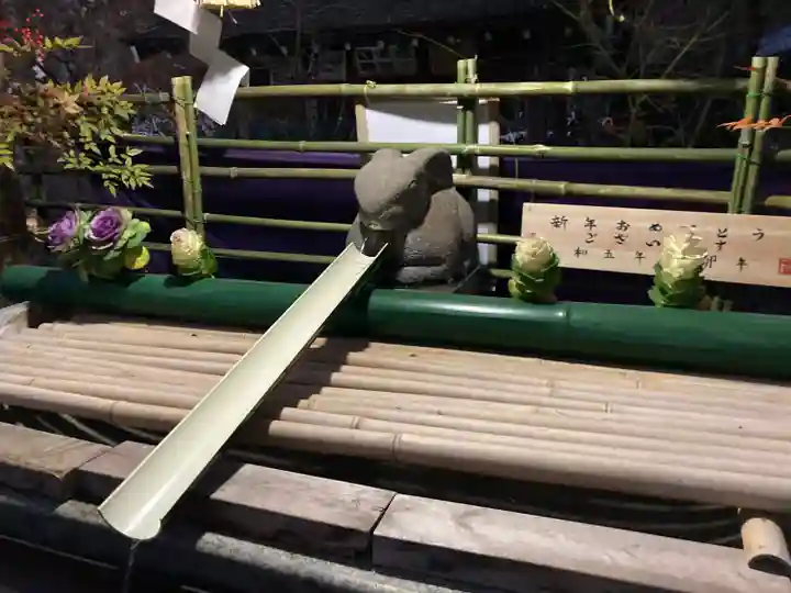 住吉神社の手水舎