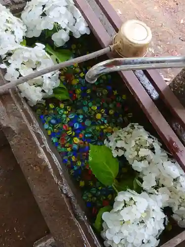 東蕗田天満社の手水舎