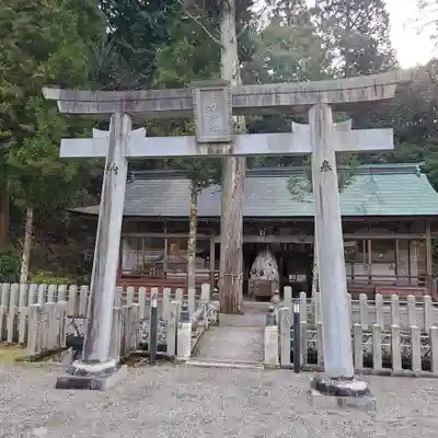 手力神社の鳥居