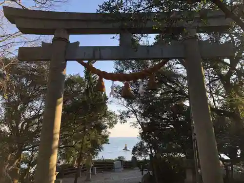 羽豆神社の鳥居